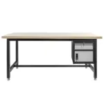 Masa de lucru cu dulap cu usa si sertar S-180 cm grafit gri_img_00