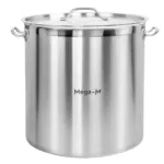 Oala inox, inalta, PRO cu capac 71L, 45x45 cm, pentru bucatarii profesionale_img_00