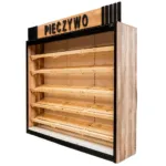 Raft paine magazin, finisaj stejar baroc auriu, 247x62x244 cm_img_00