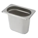 Recipient inox GN 19, 17,6x10,8x15 cm, pentru uz profesional_img_00