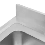 Chiuveta inox simpla cu masca polita si sifon 70x70x85 cm pentru bucatarii profesionale_img_09