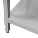 Chiuveta inox simpla cu masca polita si sifon 70x70x85 cm pentru bucatarii profesionale_img_12