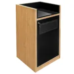 Cos de gunoi cu suport pentru tavi, finisaj stejar kamienny, 60x58x120 cm_img_05