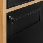 Cos de gunoi cu suport pentru tavi, finisaj stejar kamienny, 60x58x120 cm_img_06