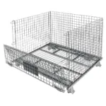 Cos metalic tip gitterbox cu roti, pliabil, zincat 120x100x89 cm_img_06