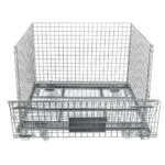 Cos metalic tip gitterbox cu roti, pliabil, zincat 120x100x89 cm_img_08