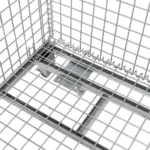 Cos metalic tip gitterbox cu roti, pliabil, zincat 120x100x89 cm_img_10