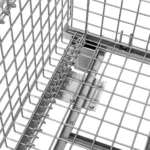 Cos metalic tip gitterbox cu roti, pliabil, zincat 120x100x89 cm_img_11