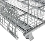 Cos metalic tip gitterbox cu roti, pliabil, zincat 120x100x89 cm_img_14