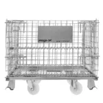 Cos metalic tip gitterbox cu roti, pliabil, zincat 80x60x64 cm_img_01