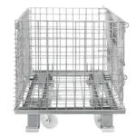 Cos metalic tip gitterbox cu roti, pliabil, zincat 80x60x64 cm_img_02