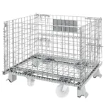 Cos metalic tip gitterbox cu roti, pliabil, zincat 80x60x64 cm_img_04