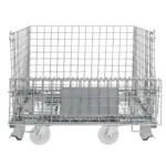 Cos metalic tip gitterbox cu roti, pliabil, zincat 80x60x64 cm_img_07