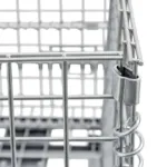 Cos metalic tip gitterbox cu roti, pliabil, zincat 80x60x64 cm_img_08