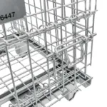 Cos metalic tip gitterbox cu roti, pliabil, zincat 80x60x64 cm_img_13