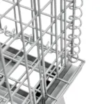 Cos metalic tip gitterbox cu roti, pliabil, zincat 80x60x64 cm_img_15