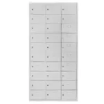 Dulap BHP cu 30 compartimente, 87x30x180 cm, gri_img_01