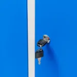 Dulap BHP vestiar 2 usi cu compartimente, S-80 cm, grialbastru, 80x50x180 cm_img_11