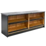 Dulap cu blat de servire, negru stejar kraft, 200x60x90 cm, blat K205_img_02