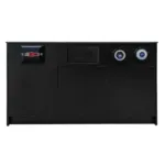 Dulap espressor cu blat slim line, negru, 154x60x92 cm_img_01