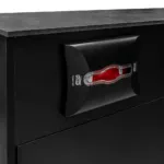 Dulap espressor cu blat slim line, negru, 154x60x92 cm_img_03