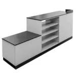 Dulap magazin, gri deschis, H-70-120 cm, L-300 cm, G-60 cm_img_01