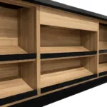 Dulap magazin, lemn dab american, H-87 cm, L-360 cm, G-60 cm_img_04