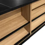 Dulap magazin, lemn dab american, H-87 cm, L-360 cm, G-60 cm_img_05