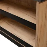 Dulap magazin vanzare, 360x60x87 cm, finisaj stejar kraft, mobilier comercial_img_05