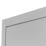 Dulap metalic birou pentru acte, 45x40x185 cm, gri, usi pline_img_09