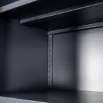 Dulap metalic birou pentru documente, 90x40x185 cm, grafit, usi pline_img_11