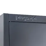 Dulap metalic birou pentru documente, 90x40x185 cm, grafit, usi pline_img_12