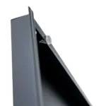 Dulap metalic birou pentru documente, 90x40x185 cm, grafit, usi pline_img_13