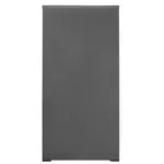 Dulap metalic documente WENUS, 4 sertare, grafit cu front gri, 45x62x134 cm_img_02