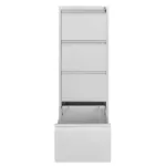 Dulap metalic documente WENUS, 4 sertare, gri, 45x62x134 cm_img_03