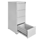 Dulap metalic documente WENUS, 4 sertare, gri, 45x62x134 cm_img_07