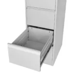 Dulap metalic documente WENUS, 4 sertare, gri, 45x62x134 cm_img_08