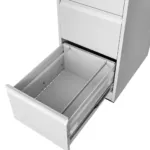 Dulap metalic documente WENUS, 4 sertare, gri, 45x62x134 cm_img_09