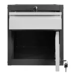 Dulap pentru scule atelier cu 1 sertar si 1 dulap 37x48.5x41.5 cm grafit_img_04