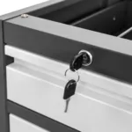 Dulap pentru scule atelier cu 1 sertar si 1 dulap 37x48.5x41.5 cm grafit_img_07