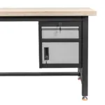 Dulap pentru scule atelier cu 1 sertar si 1 dulap 37x48.5x41.5 cm grafit_img_09