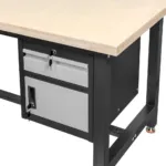 Dulap pentru scule atelier cu 1 sertar si 1 dulap 37x48.5x41.5 cm grafit_img_10