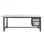 Dulap pentru scule atelier cu 1 sertar si 1 dulap 37x48.5x41.5 cm grafit_img_11