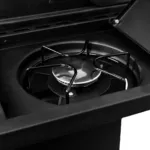 Gratar de gradina pe gaz 6+1 cu blat lateral si capac inox 141x48x110 cm_img_13