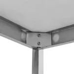 Masa centrala inox cu polita 180x70x85 cm pentru bucatarii profesionale_img_03