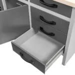 Masa de lucru cu 6 sertare si 2 dulapuri HANDYMAN S-160 cm_img_05