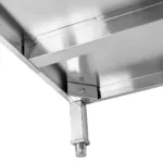 Masa inox perete cu polita 160x60x85 cm pentru bucatarii profesionale_img_05