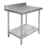 Masa inox perete cu polita STANDARD 120x60x85 cm pentru bucatarii profesionale_img_02