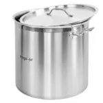 Oala inox, inalta, PRO cu capac 50L, 40x40 cm, pentru bucatarii profesionale_img_01