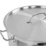 Oala inox, inalta, PRO cu capac 71L, 45x45 cm, pentru bucatarii profesionale_img_04